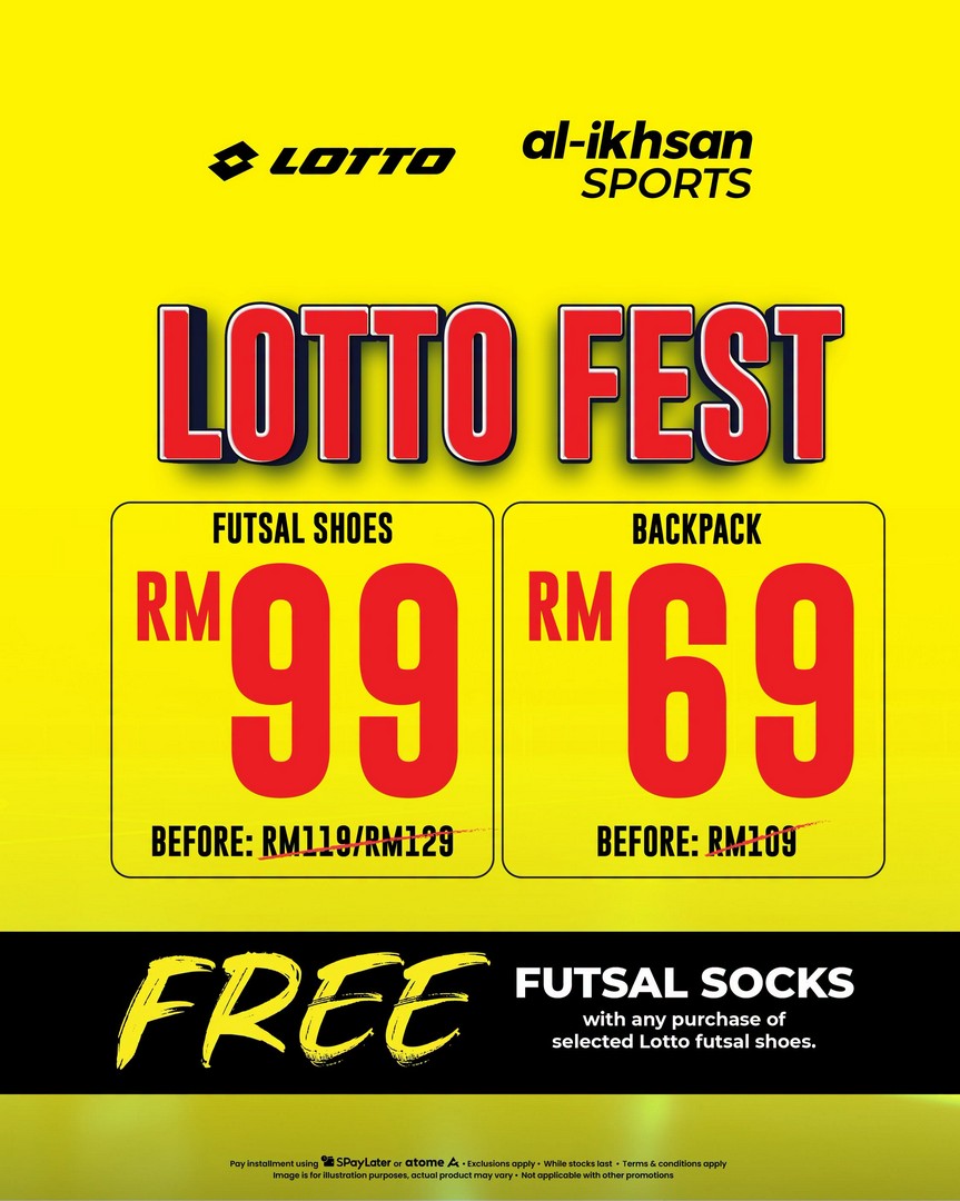 Al-Ikhsan-Sports-Malaysia-Day-Mega-Sale-with-Huge-Discounts-9 8 September 2026 onwards: Al-Ikhsan Sports: Malaysia Day Mega Sale with Huge Discounts, Rebates and Free Gifts