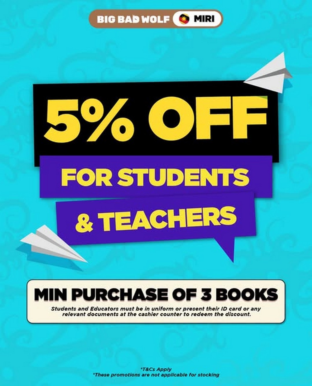 Big-Bad-Wolf-Books-Book-Sale-Promotion-at-Level-R 24 September–4 October 2026: Big Bad Wolf Books: Book Sale Promotion at Level R, Boulevard Shopping Mall Miri with Deals for Students, Teachers & Returning Customers
