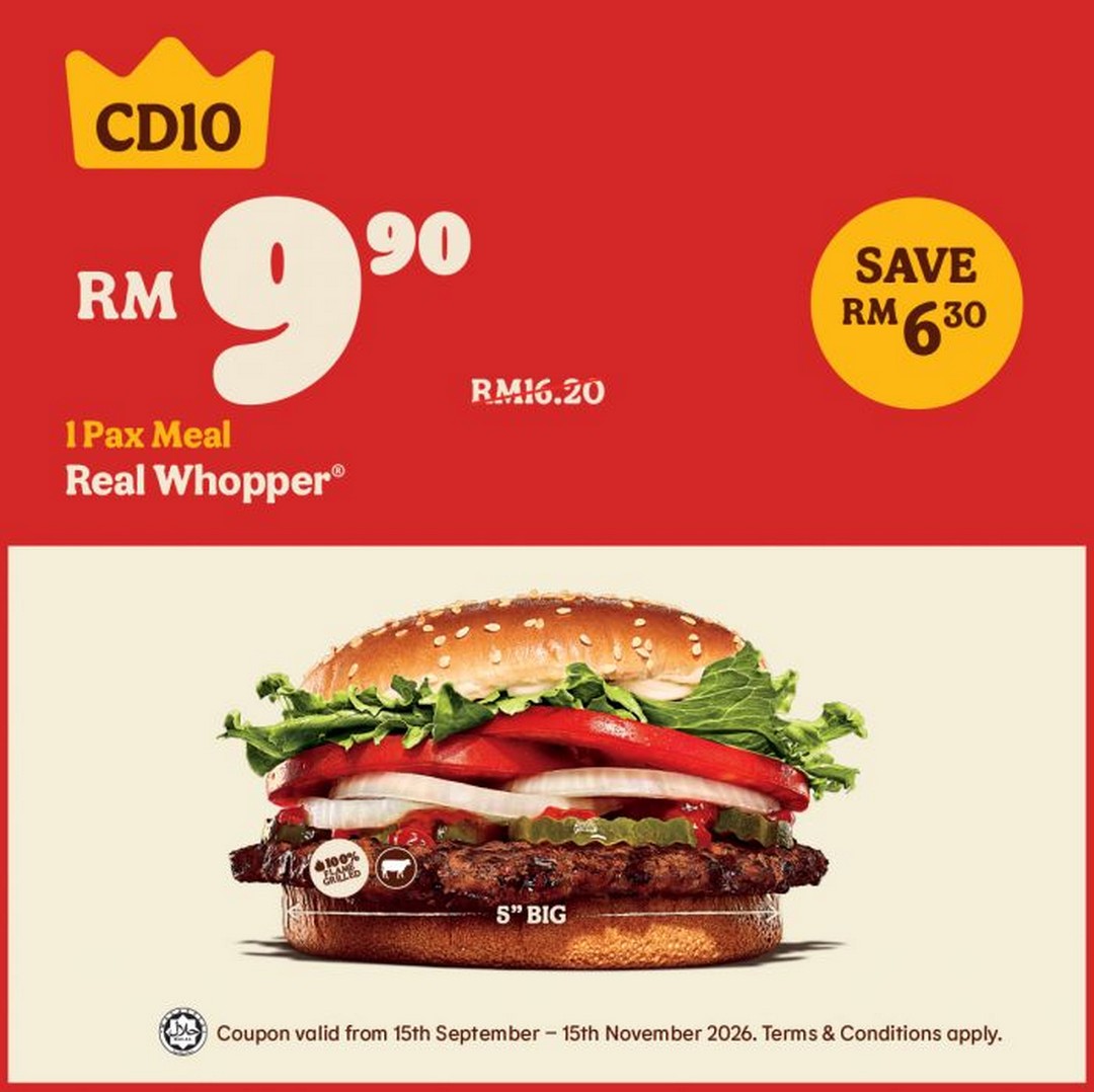 Burger-King-37-Coupon-Deals-From-RM0.99-Including-Meals-10-1 15 September-15 November 2026: Burger King: 37 Coupon Deals From RM0.99, Including Meals, Snacks, Desserts & Drinks Promotion