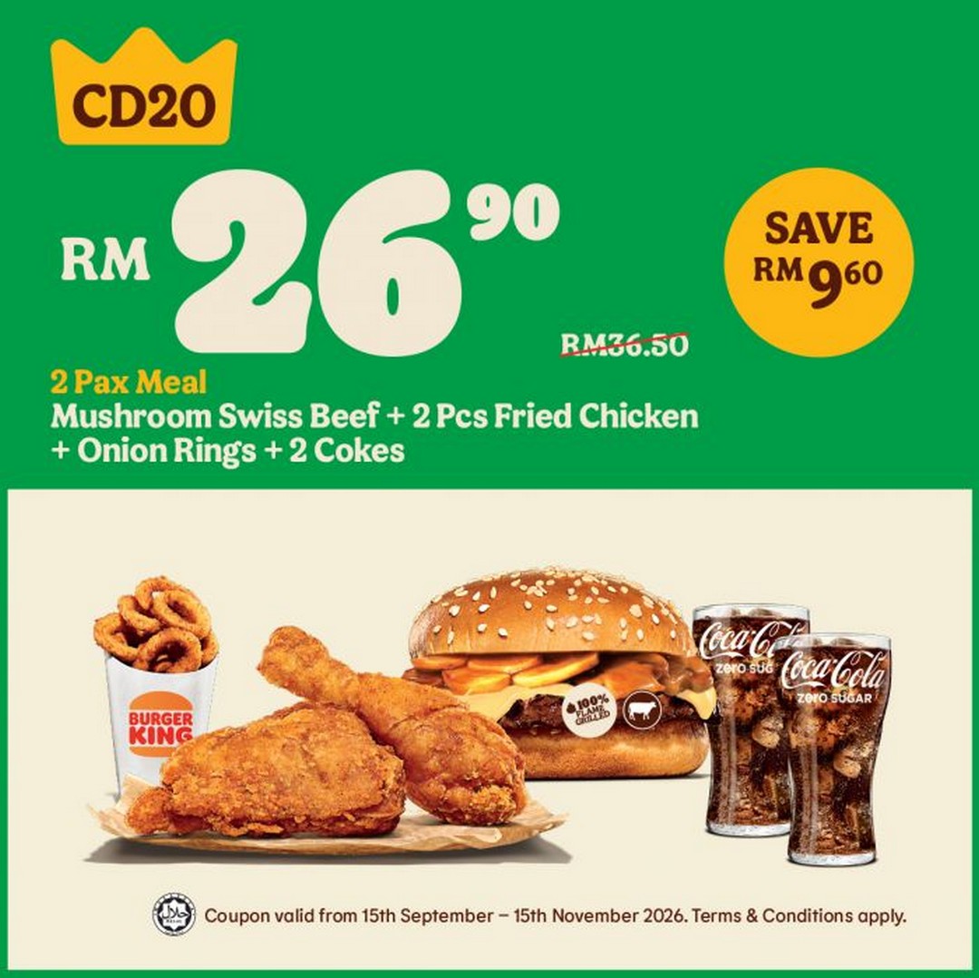 Burger-King-37-Coupon-Deals-From-RM0.99-Including-Meals-20-1 15 September-15 November 2026: Burger King: 37 Coupon Deals From RM0.99, Including Meals, Snacks, Desserts & Drinks Promotion