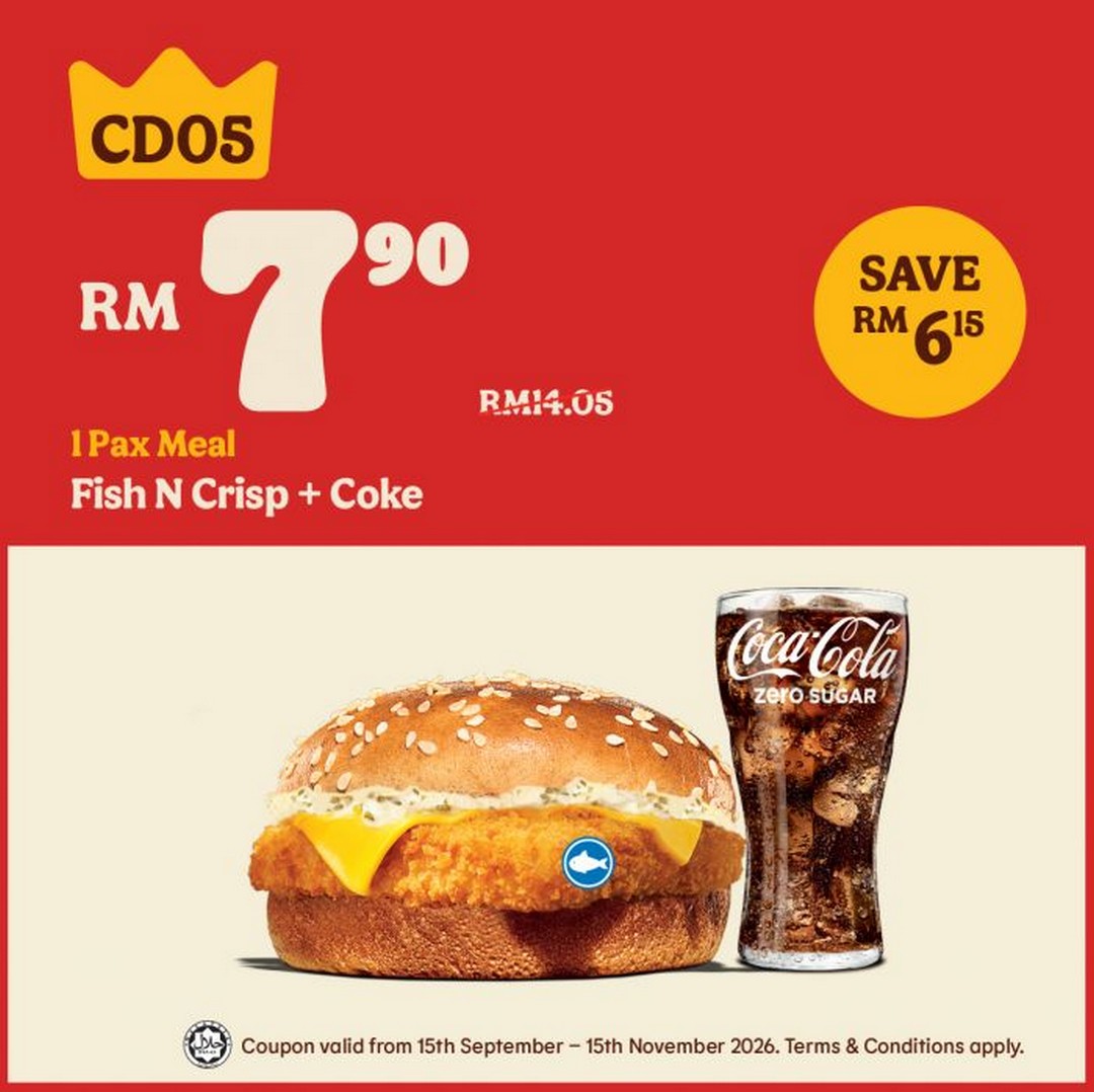 Burger-King-37-Coupon-Deals-From-RM0.99-Including-Meals-5-1 15 September-15 November 2026: Burger King: 37 Coupon Deals From RM0.99, Including Meals, Snacks, Desserts & Drinks Promotion