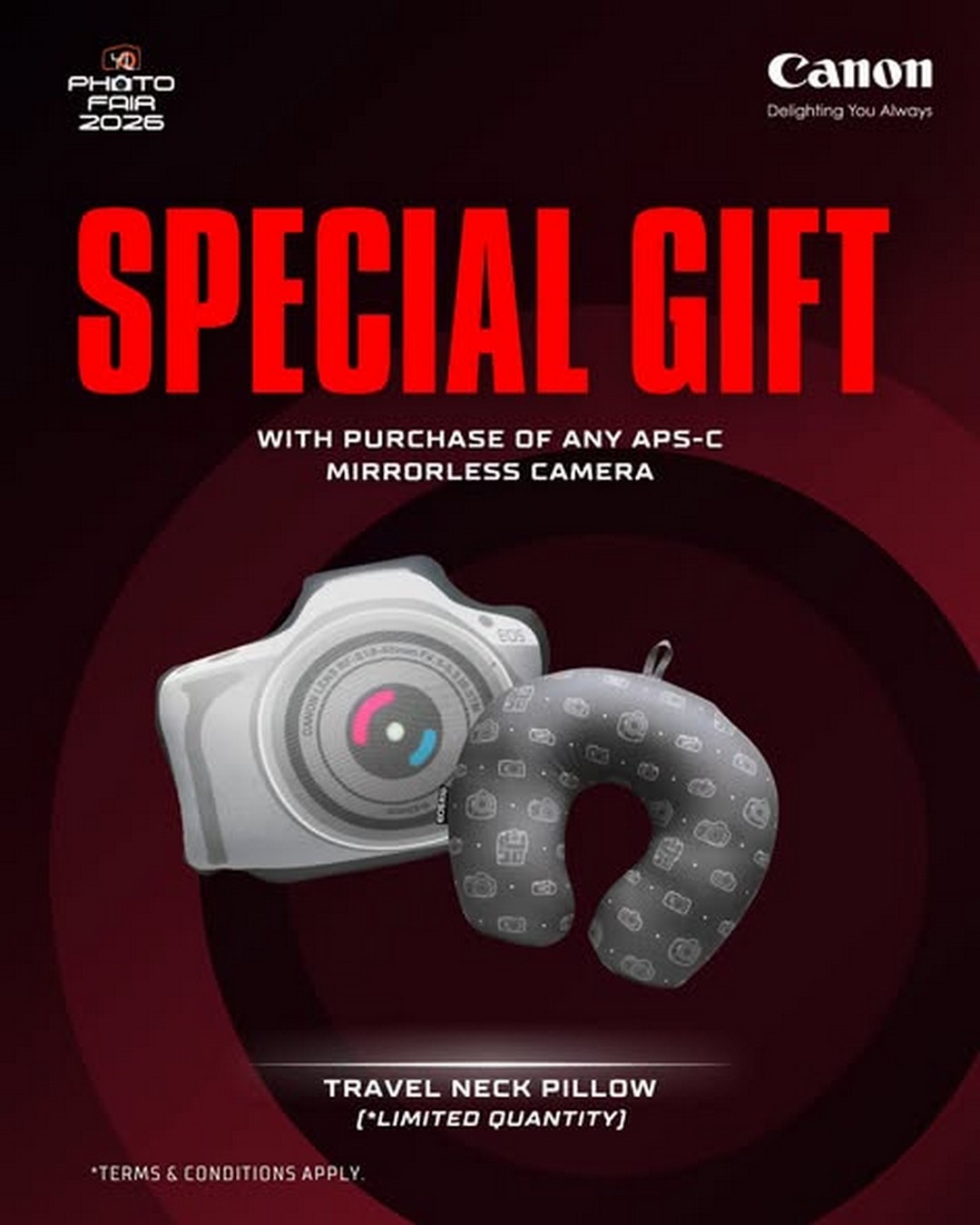 Canon-Malaysia-Photography-Promotion-at-YL-Photo-Fair-2026-2 24-27 September 2026: Canon Malaysia: Photography Promotion at YL Photo Fair 2026 with Camera & Lens Deals, Instant Cashback, Workshops and Share, Spin & Win at PJ 33 Mall