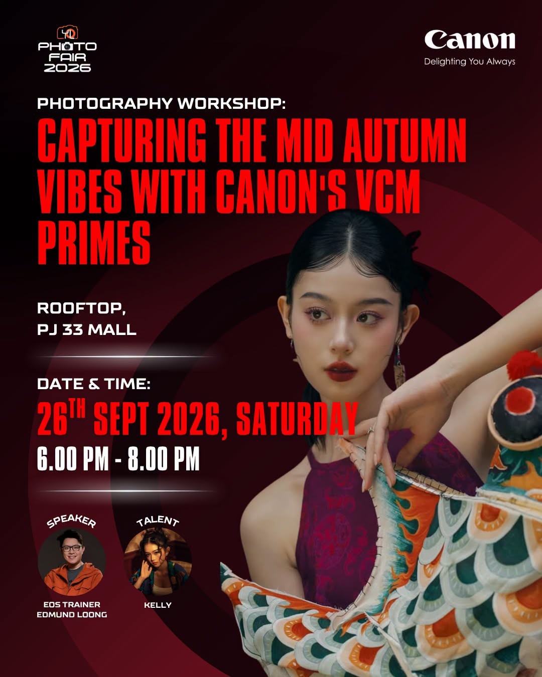 Canon-Malaysia-Photography-Promotion-at-YL-Photo-Fair-2026-7 24-27 September 2026: Canon Malaysia: Photography Promotion at YL Photo Fair 2026 with Camera & Lens Deals, Instant Cashback, Workshops and Share, Spin & Win at PJ 33 Mall