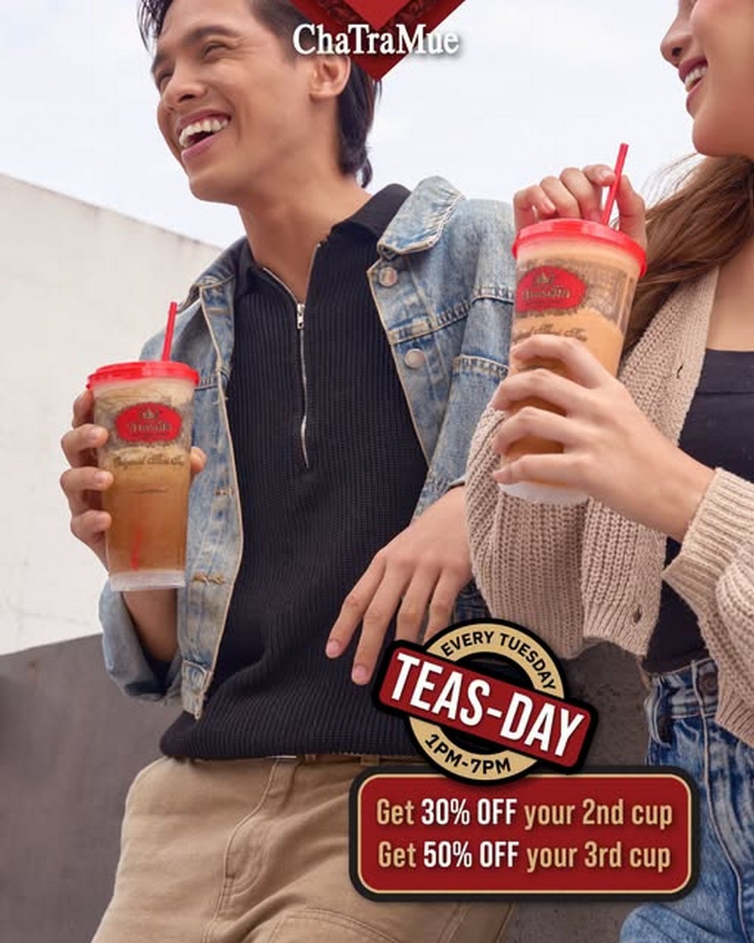 ChaTraMue-Malaysia-30-OFF-2nd-Cup-50-OFF-3rd-Cup-Promotion 22 September 2026 onwards: ChaTraMue Malaysia: 30% OFF 2nd Cup & 50% OFF 3rd Cup Promotion