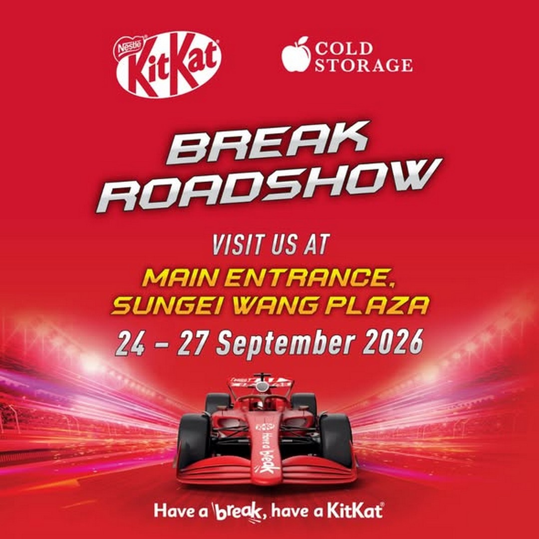 Cold-Storage-Malaysia-KitKat®-Break-Roadshow-Promotion 24–27 September 2026: Cold Storage Malaysia: KitKat® Break Roadshow Promotion at Sungei Wang Plaza – F1-Inspired Experience & Exclusive Goodies