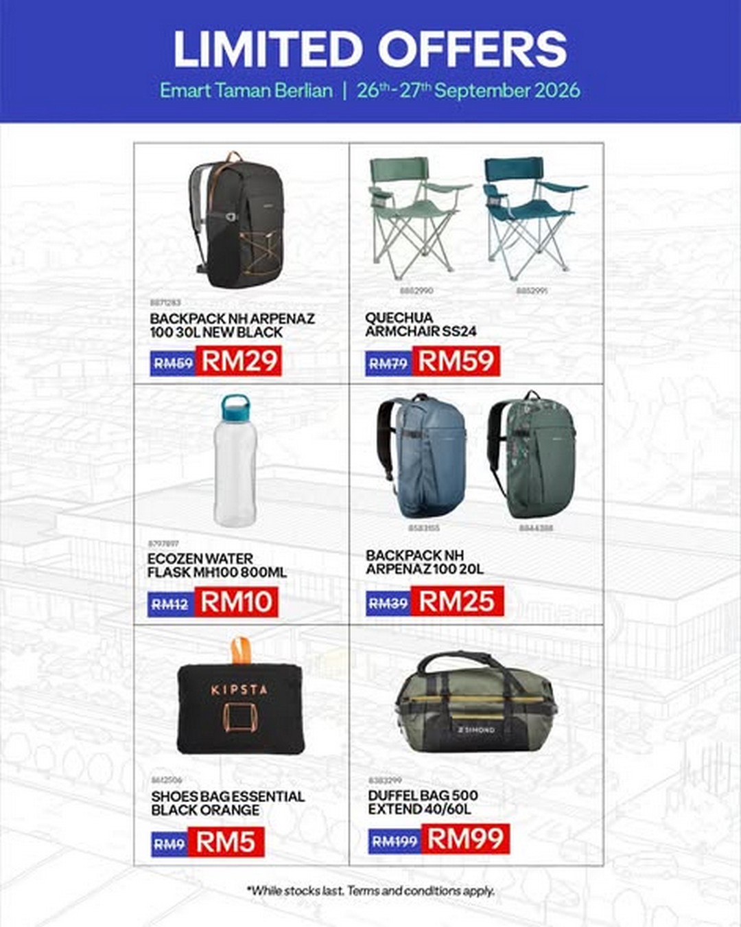 Decathlon-Malaysia-Grand-Opening-Promotion-at-Emart-Taman-Belian-1 26-27 September 2026: Decathlon Malaysia: Grand Opening Promotion at Emart Taman Belian, Kuching with Exclusive Limited Offers