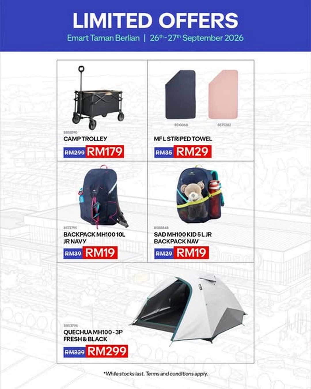 Decathlon-Malaysia-Grand-Opening-Promotion-at-Emart-Taman-Belian-2 26-27 September 2026: Decathlon Malaysia: Grand Opening Promotion at Emart Taman Belian, Kuching with Exclusive Limited Offers
