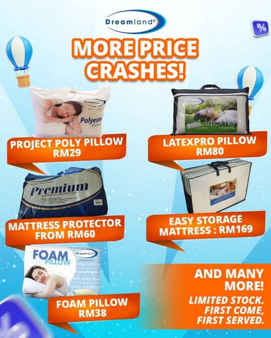 Dreamland-Malaysia-Warehouse-Sale-with-Up-to-70-Off-1 23 September-4 October 2026: Dreamland Malaysia: Warehouse Sale with Up to 70% Off at Sentra Mall Ipoh Klebang