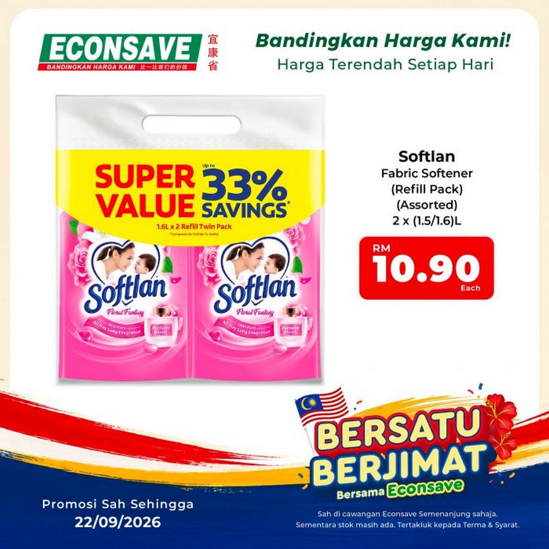 Econsave-Bersatu-Berjimat-Grocery-Promotion-–-Fresh-Produce-from-RM2-19 Now till 22 September 2026: Econsave: Bersatu Berjimat Grocery Promotion – Fresh Produce from RM2.29/kg at Peninsular Malaysia Branches