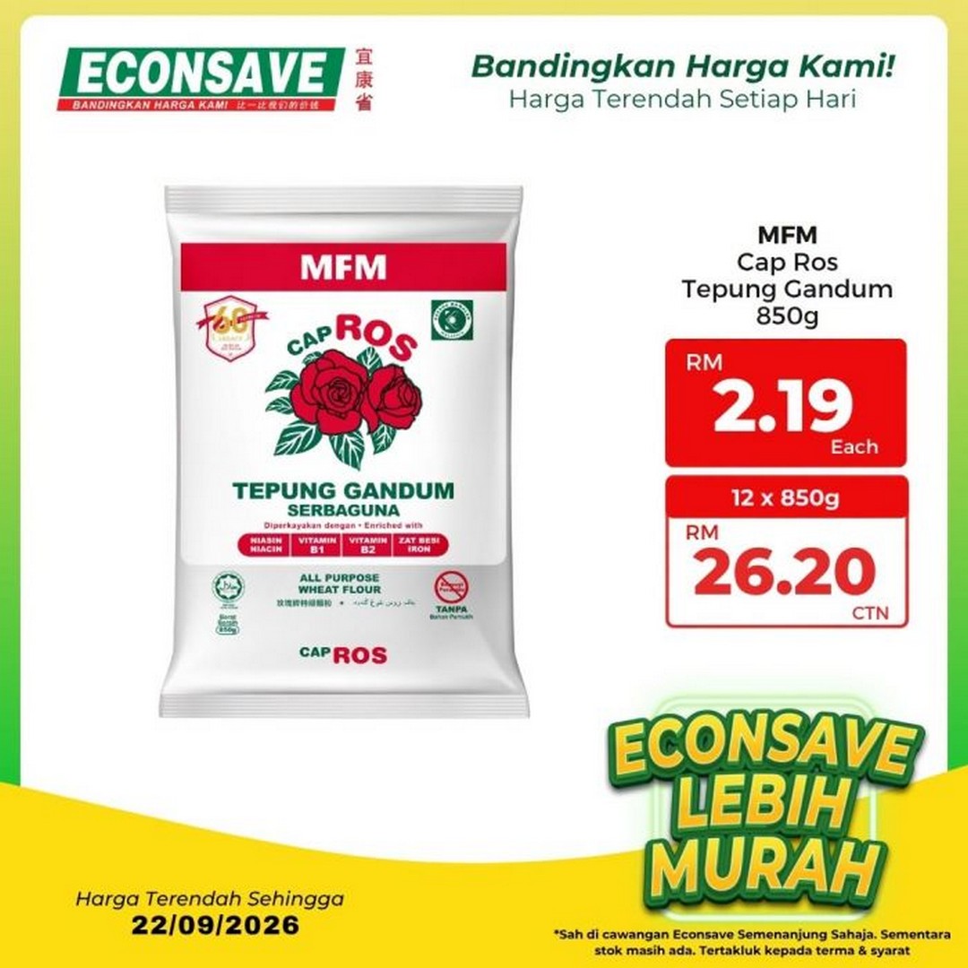 Econsave-Lebih-Murah-Promotion-Potatoes-RM1.99-kg-and-More-Grocery-Deals-20 18–22 September 2026: Econsave Lebih Murah Promotion: Potatoes RM1.99/kg and More Grocery Deals at Econsave Outlets in Peninsular Malaysia