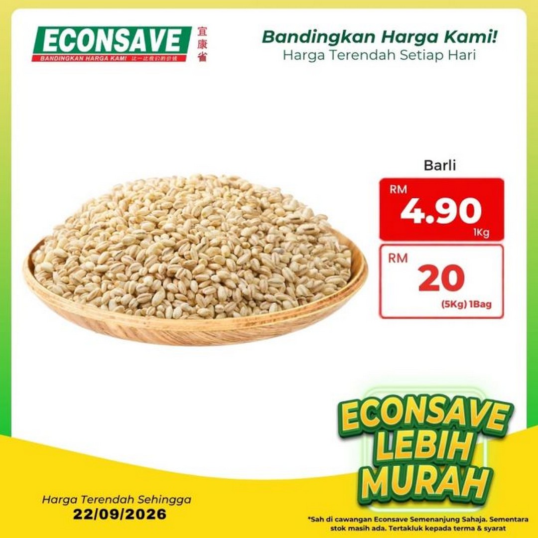 Econsave-Lebih-Murah-Promotion-Potatoes-RM1.99-kg-and-More-Grocery-Deals-7 18–22 September 2026: Econsave Lebih Murah Promotion: Potatoes RM1.99/kg and More Grocery Deals at Econsave Outlets in Peninsular Malaysia