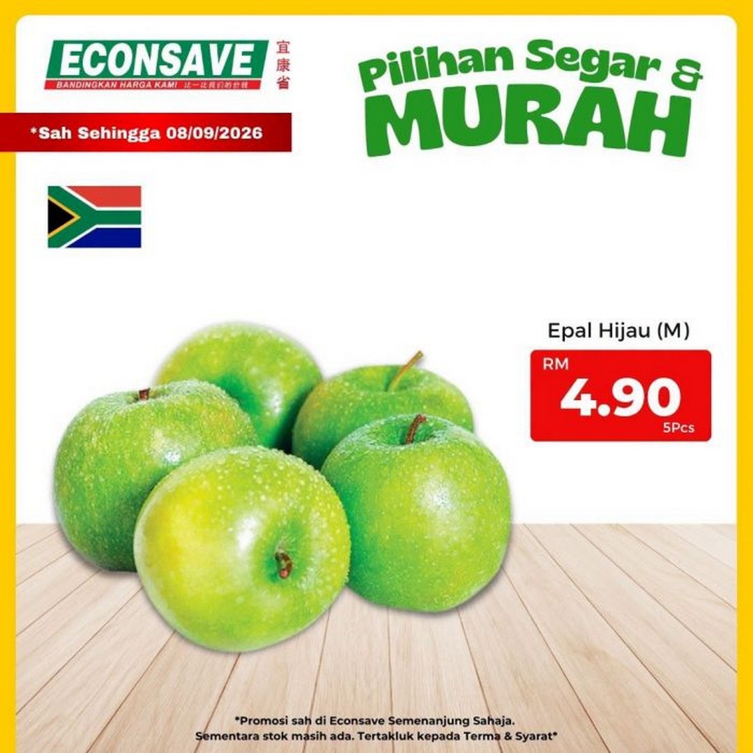 Econsave-Promotion-on-Fresh-Groceries-from-RM3.99-1 Now till 8 September 2026: Econsave: Promotion on Fresh Groceries from RM3.99 for Affordable Payday Shopping