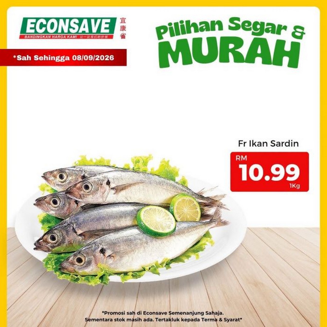 Econsave-Promotion-on-Fresh-Groceries-from-RM3.99-7 Now till 8 September 2026: Econsave: Promotion on Fresh Groceries from RM3.99 for Affordable Payday Shopping