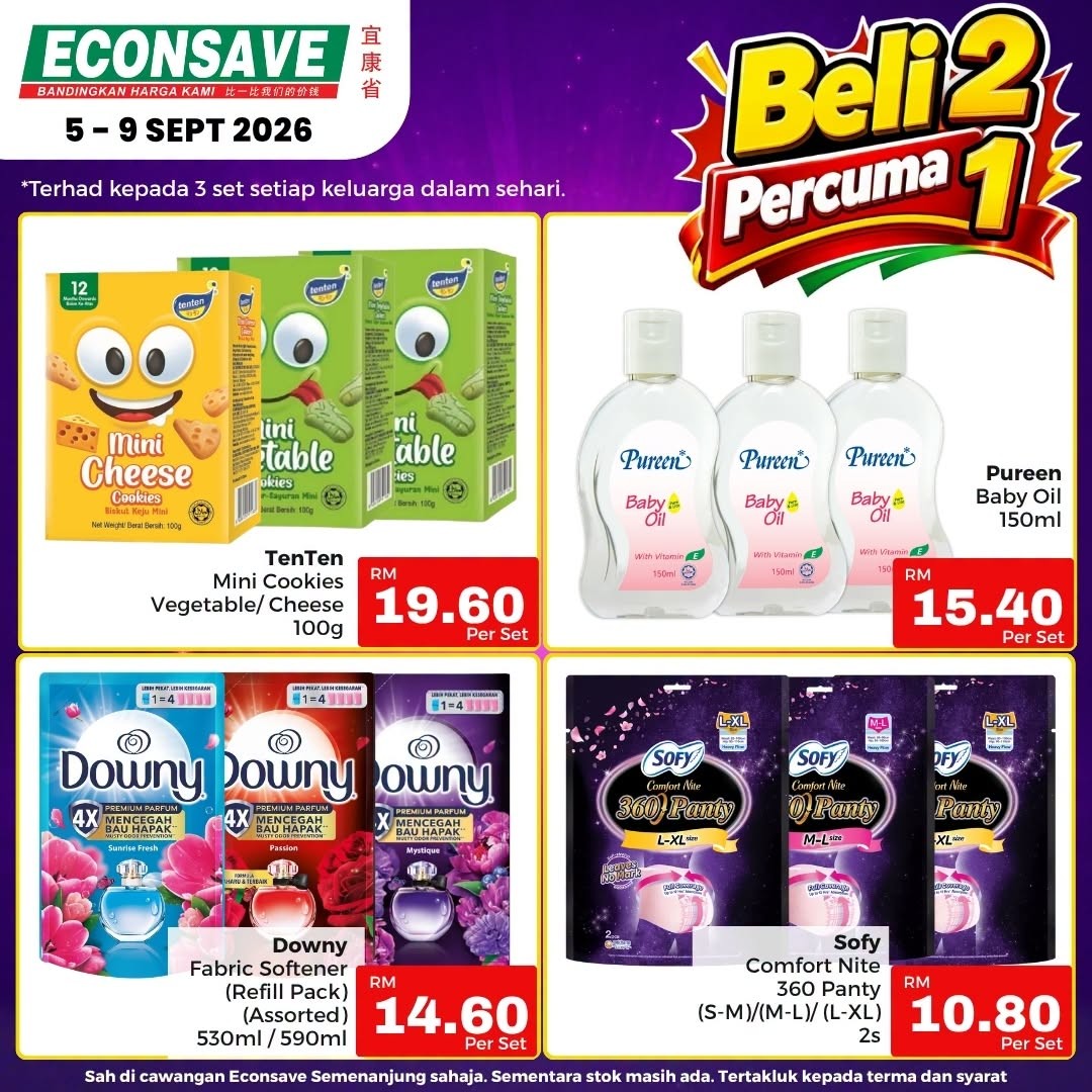 Econsave-Special-9.9-Promotion-with-Double-Savings-11 5-9 September 2026: Econsave: Special 9.9 Promotion with Double Savings on Everyday Essentials