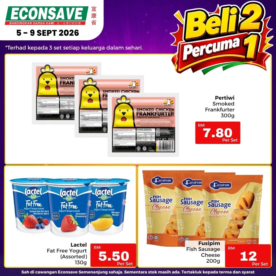 Econsave-Special-9.9-Promotion-with-Double-Savings-9 5-9 September 2026: Econsave: Special 9.9 Promotion with Double Savings on Everyday Essentials