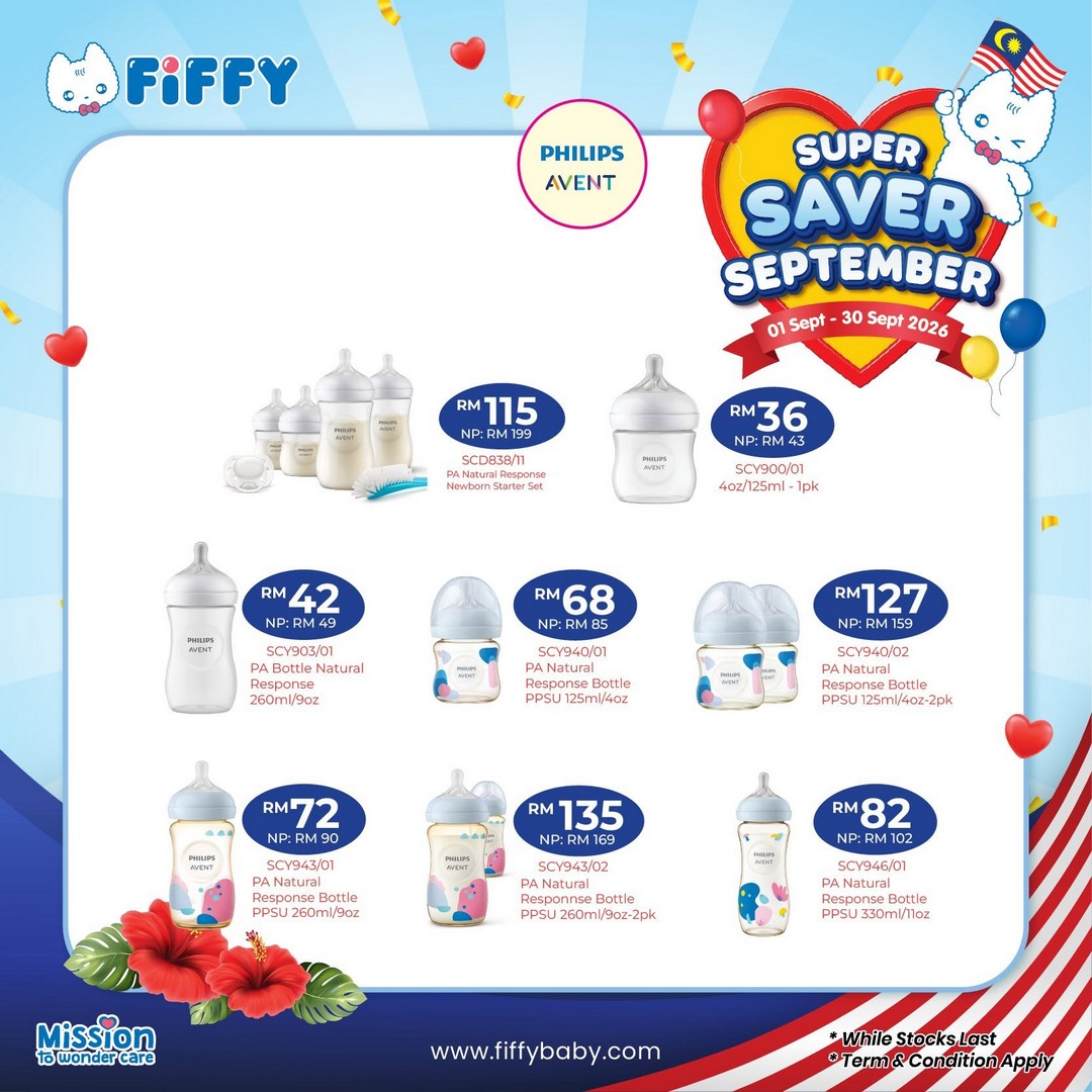 Fiffy-Malaysia-Super-Saver-September-Promotion-14 1-30 September 2026: Fiffy Malaysia: Super Saver September Promotion with Baby Care, Feeding Essentials, Clothing, Gift with Purchase and PWP Deals