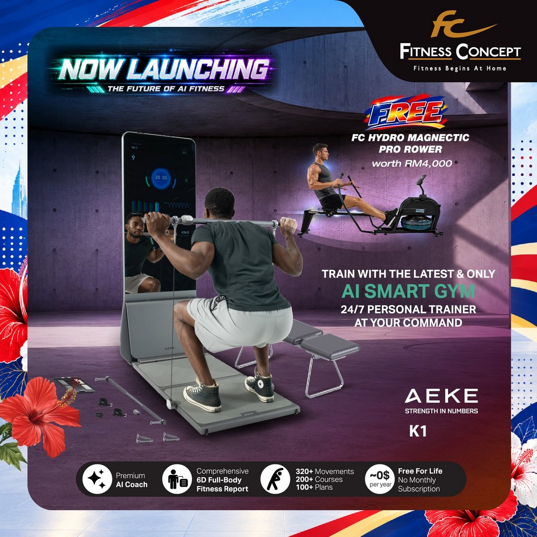 Fitness-Concept-Hari-Malaysia-Flash-Deals-Promotion-12 12-16 September 2026: Fitness Concept: Hari Malaysia Flash Deals Promotion with Fitness Equipment Discounts, Cash Vouchers and Free Gifts
