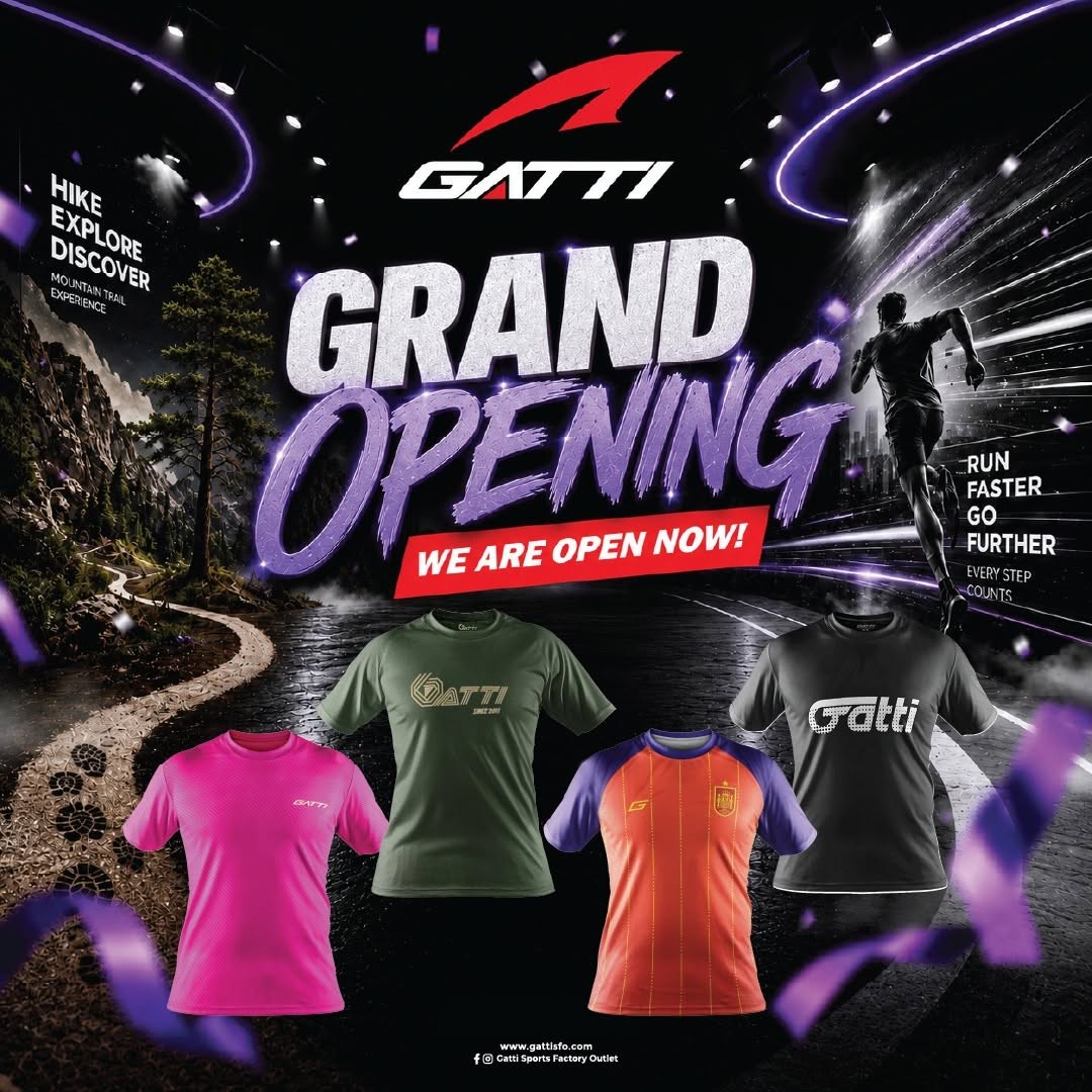 GATTI-Sports-Factory-Outlet-Grand-Opening-of-First-Boutique-with-Lucky-Draw-7 12 September 2026: GATTI Sports Factory Outlet: Grand Opening of First Boutique with Lucky Draw