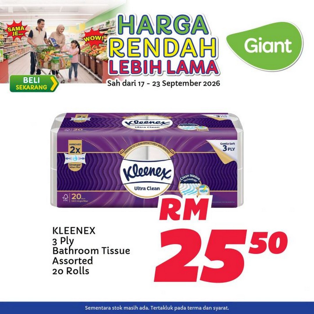 Giant-Harga-Rendah-Lebih-Lama-Promotion-13 17-23 September 2026: Giant: Harga Rendah Lebih Lama Promotion – Groceries from RM2.39, Selected Essentials & Pantry Deals