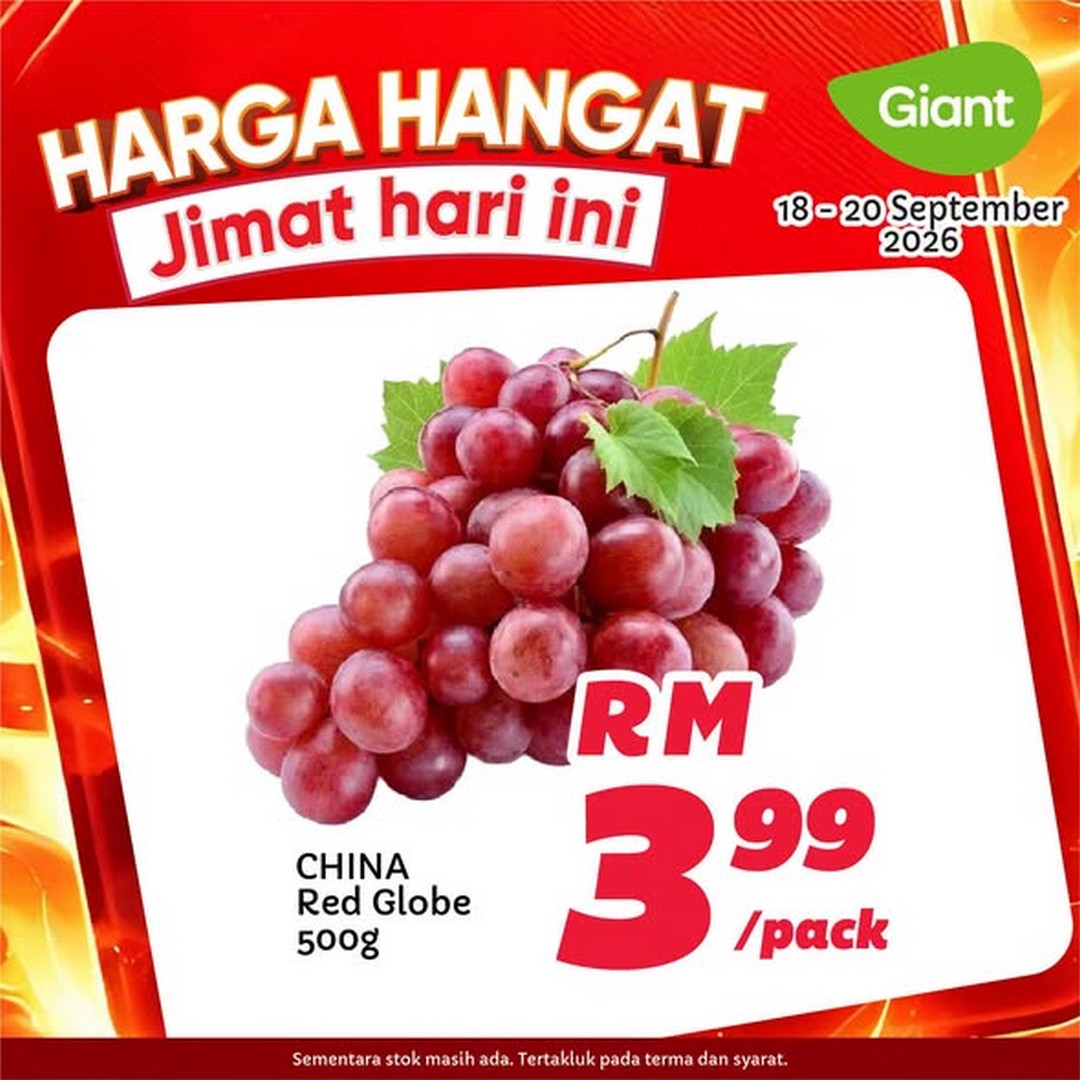 Giant-Malaysia-Hot-Prices-Weekend-Promotion-at-Giant-Stores-1 18-20 September 2026: Giant Malaysia: Hot Prices Weekend Promotion at Giant Stores