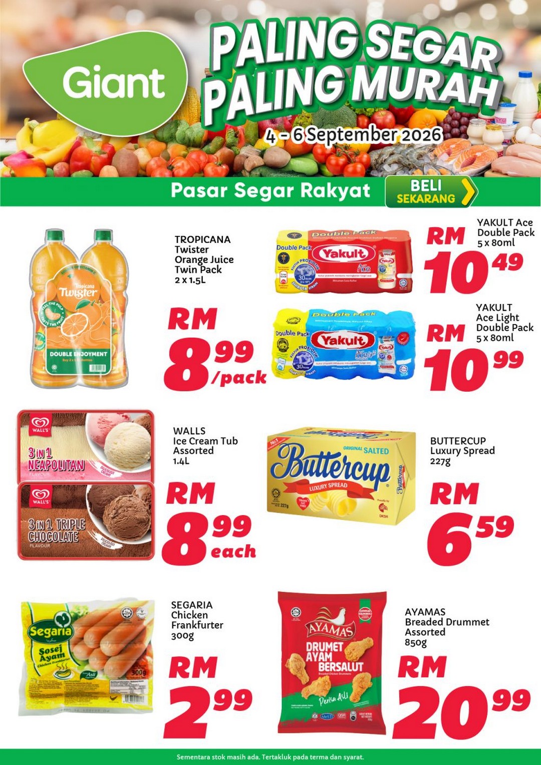 Giant-Malaysia-Pasar-Segar-Rakyat-Weekend-Promotion-1 4-6 September 2026: Giant Malaysia: Pasar Segar Rakyat Weekend Promotion, Fresh Produce From RM1.79
