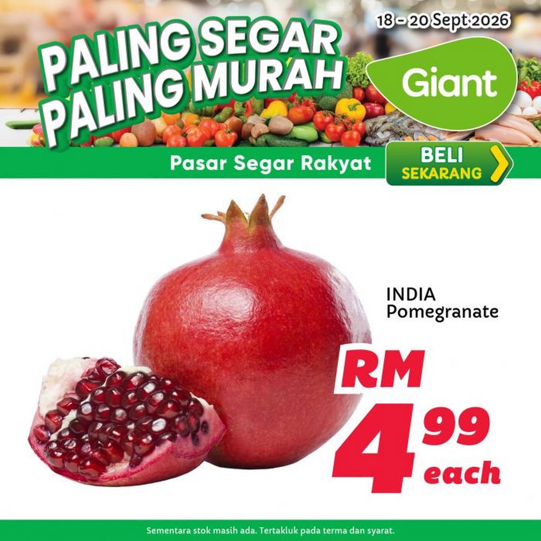 Giant-Paling-Segar-Paling-Murah-Weekend-Promotion-1 18-20 September 2026: Giant: Paling Segar Paling Murah Weekend Promotion with Fresh Deals from RM2.99