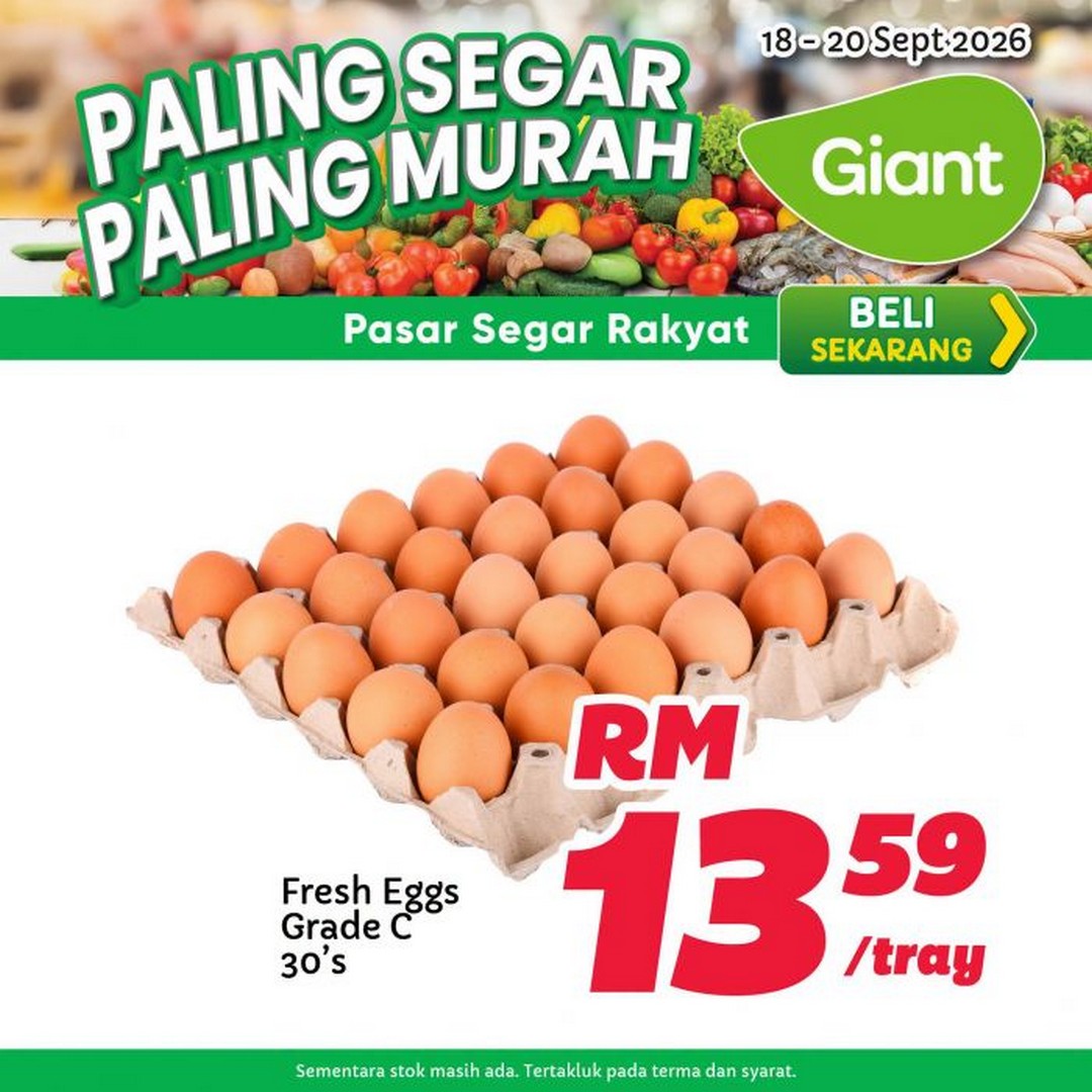 Giant-Paling-Segar-Paling-Murah-Weekend-Promotion-10 18-20 September 2026: Giant: Paling Segar Paling Murah Weekend Promotion with Fresh Deals from RM2.99