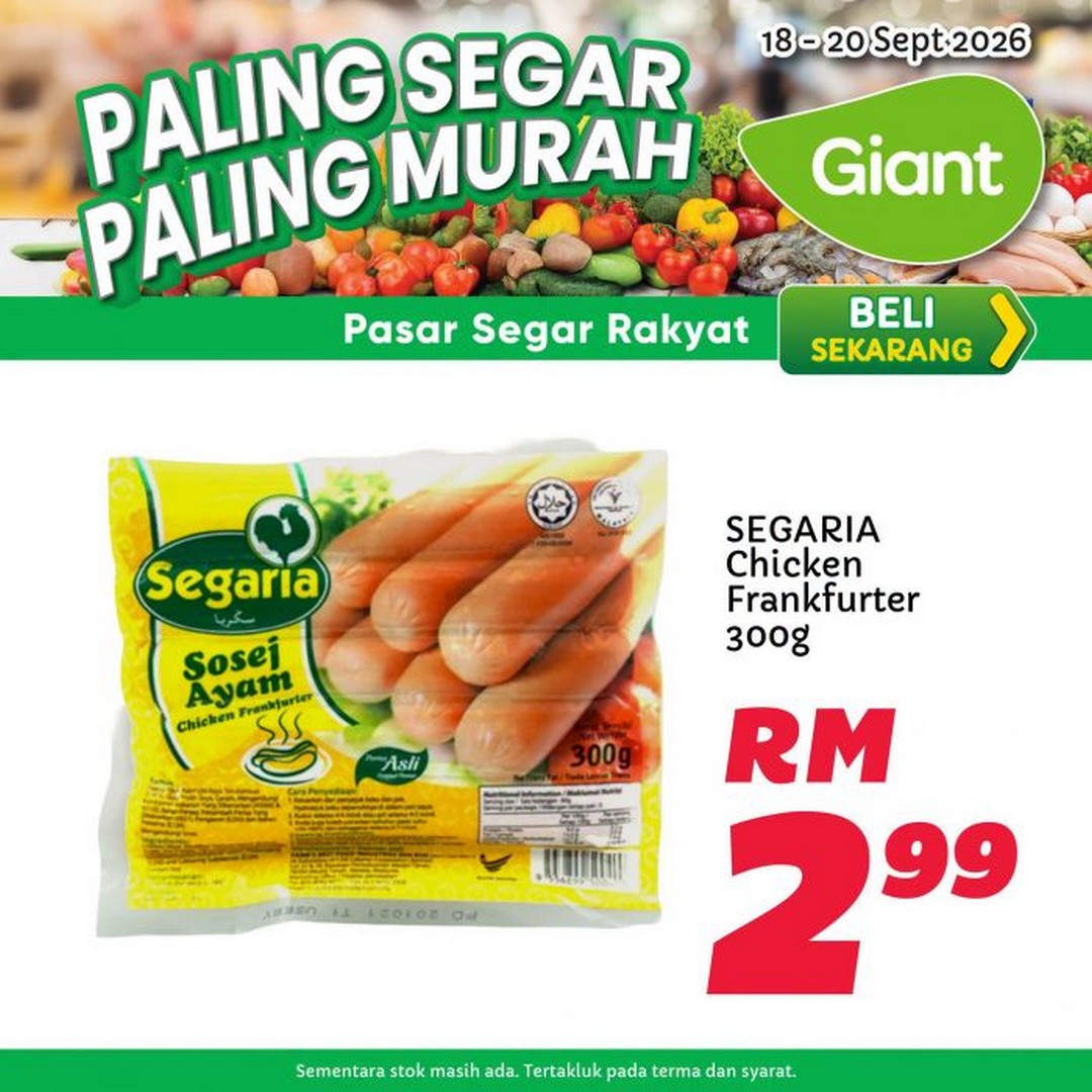 Giant-Paling-Segar-Paling-Murah-Weekend-Promotion-13 18-20 September 2026: Giant: Paling Segar Paling Murah Weekend Promotion with Fresh Deals from RM2.99