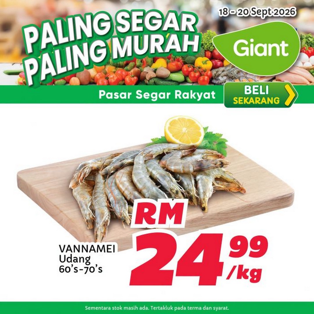 Giant-Paling-Segar-Paling-Murah-Weekend-Promotion-7 18-20 September 2026: Giant: Paling Segar Paling Murah Weekend Promotion with Fresh Deals from RM2.99