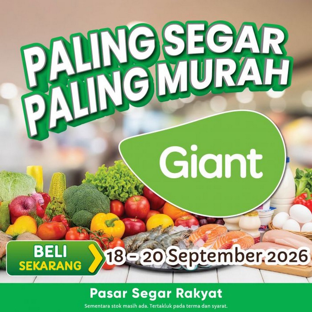 Giant-Paling-Segar-Paling-Murah-Weekend-Promotion 18-20 September 2026: Giant: Paling Segar Paling Murah Weekend Promotion with Fresh Deals from RM2.99