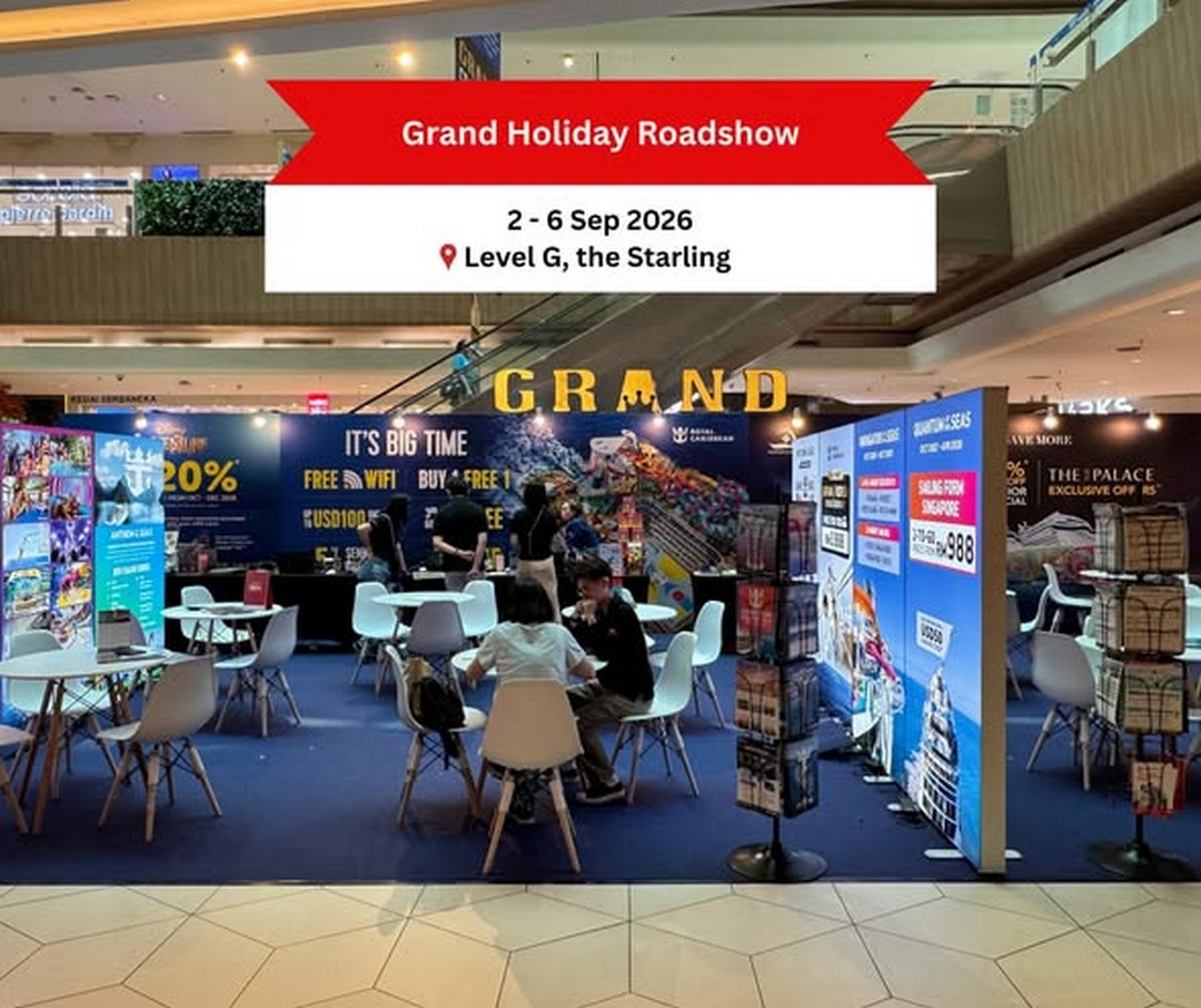 Grand-Holiday-Roadshow-Explore-Holiday-Destinations-and-Plan-Your 2-6 September 2026: Grand Holiday Roadshow: Explore Holiday Destinations and Plan Your Next Getaway at The Starling