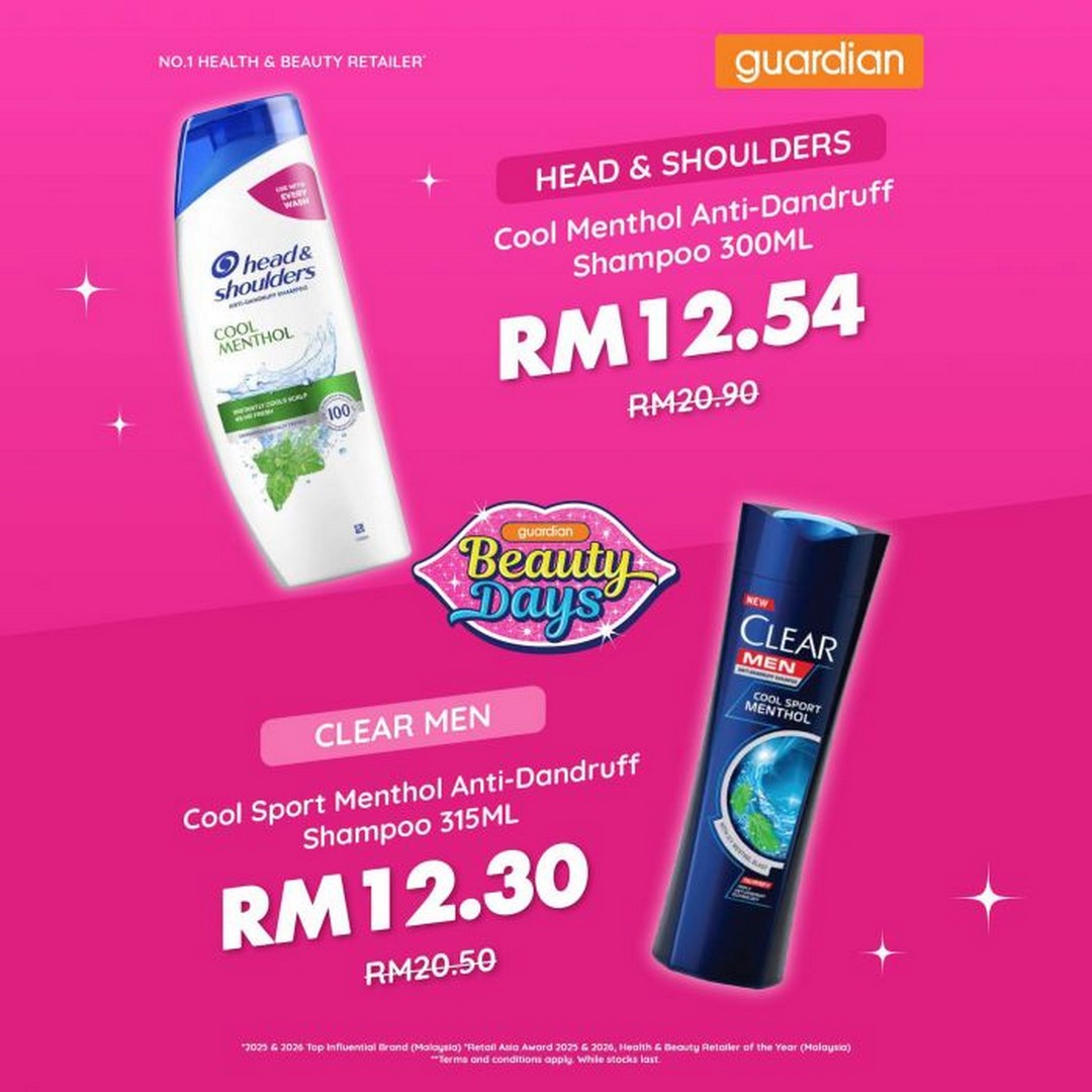 Guardian-Beauty-Days-Promotion-40-OFF-Hair-Care-Bath-Care-Oral-Care-1 15-21 September 2026: Guardian Beauty Days Promotion: 40% OFF Hair Care, Bath Care & Oral Care Deals Across Malaysia