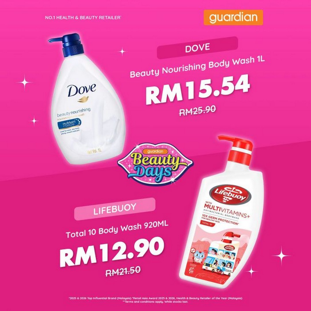 Guardian-Beauty-Days-Promotion-40-OFF-Hair-Care-Bath-Care-Oral-Care-4 15-21 September 2026: Guardian Beauty Days Promotion: 40% OFF Hair Care, Bath Care & Oral Care Deals Across Malaysia