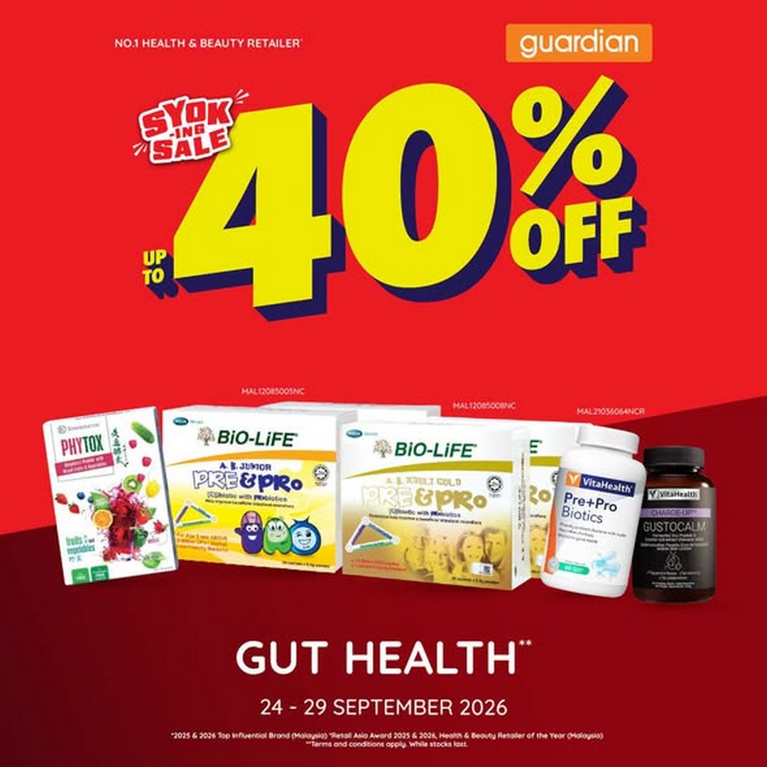 Guardian-Malaysia-Health-Wellness-Fair-Up-to-50-OFF-Promotion-2 24-29 September 2026: Guardian Malaysia: Health & Wellness Fair Up to 50% OFF Promotion, Plus RM12 App Discount and MYguardianRewards Points