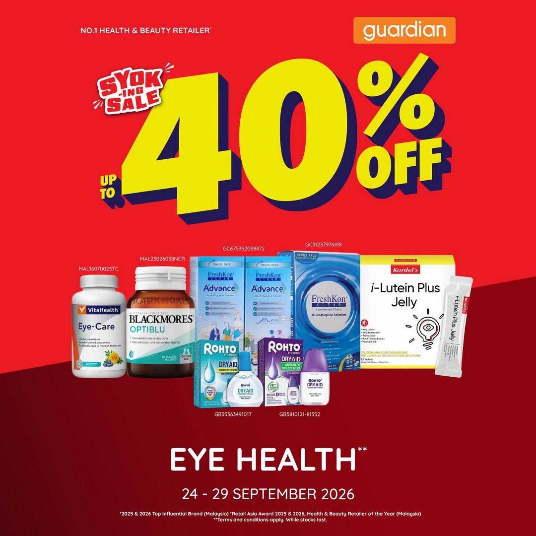 Guardian-Malaysia-Health-Wellness-Fair-Up-to-50-OFF-Promotion-4 24-29 September 2026: Guardian Malaysia: Health & Wellness Fair Up to 50% OFF Promotion, Plus RM12 App Discount and MYguardianRewards Points