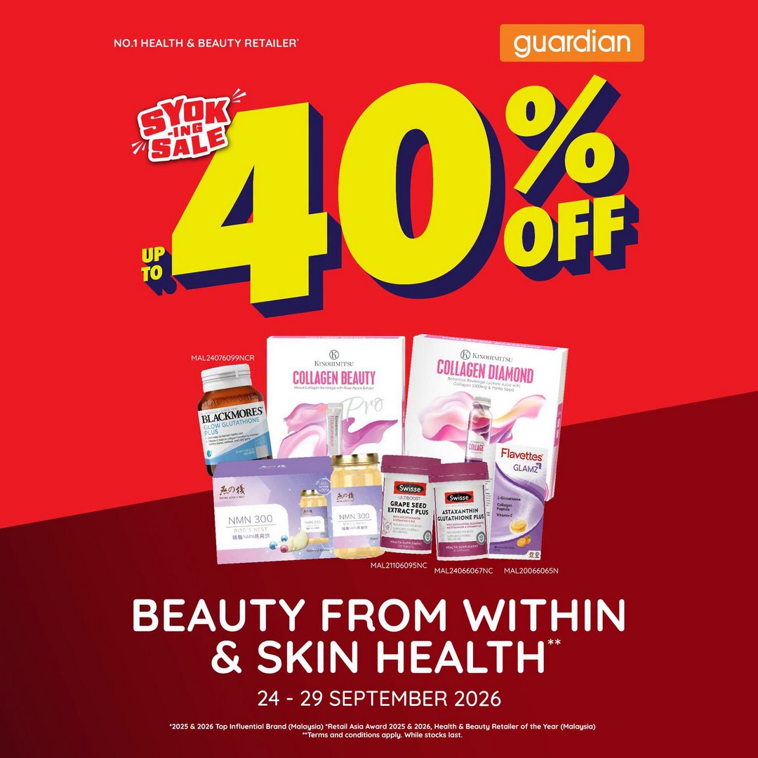 Guardian-Malaysia-Health-Wellness-Fair-Up-to-50-OFF-Promotion-5 24-29 September 2026: Guardian Malaysia: Health & Wellness Fair Up to 50% OFF Promotion, Plus RM12 App Discount and MYguardianRewards Points
