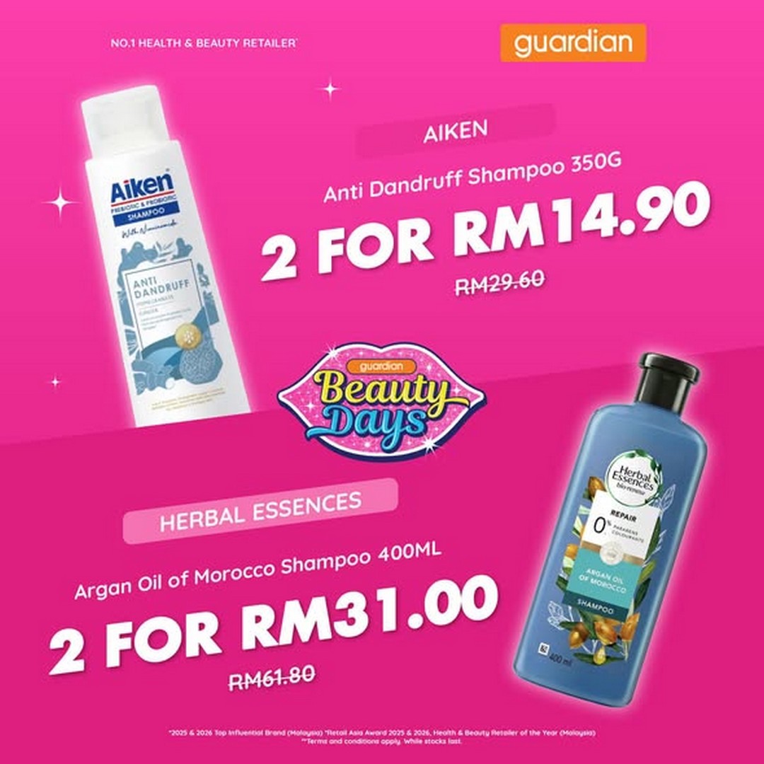 Guardian-Malaysia-Personal-Care-Promotion-–-Get-Your-2nd-Participating-2 24-29 September 2026: Guardian Malaysia: Personal Care Promotion – Get Your 2nd Participating Item for Just RM0.10, Available In-Store & Online
