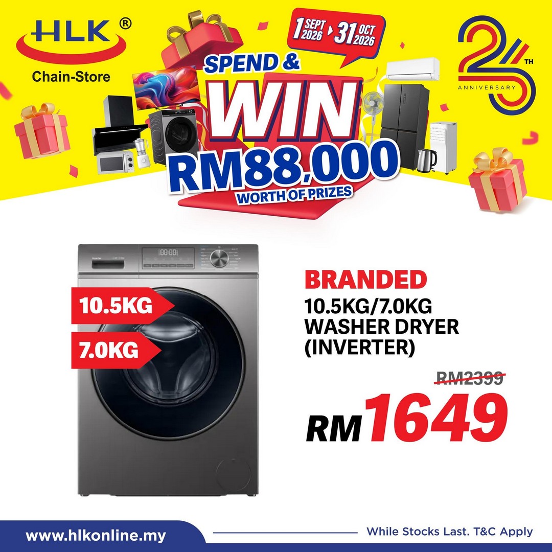 HLK-Chain-Store-Malaysia-26th-Anniversary-RM88000-Prize-Giveaway-9 1 September-31 October 2026: HLK (Chain-Store) Malaysia: 26th Anniversary RM88,000 Prize Giveaway Promotion, Spend RM500 and Enter the Lucky Draw