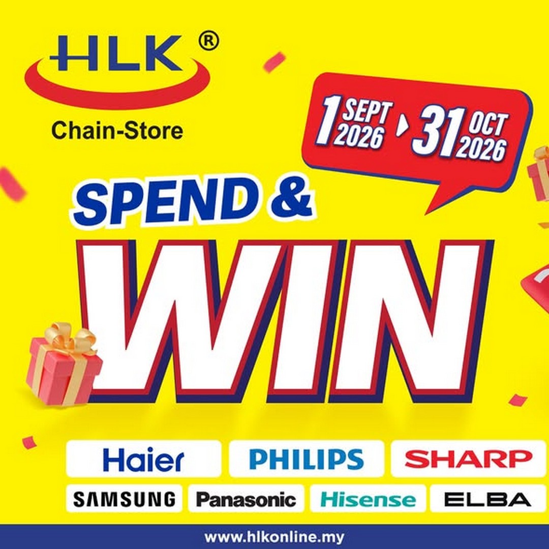 HLK-Chain-Store-Malaysia-26th-Anniversary-RM88000-Prize-Giveaway 1 September-31 October 2026: HLK (Chain-Store) Malaysia: 26th Anniversary RM88,000 Prize Giveaway Promotion, Spend RM500 and Enter the Lucky Draw
