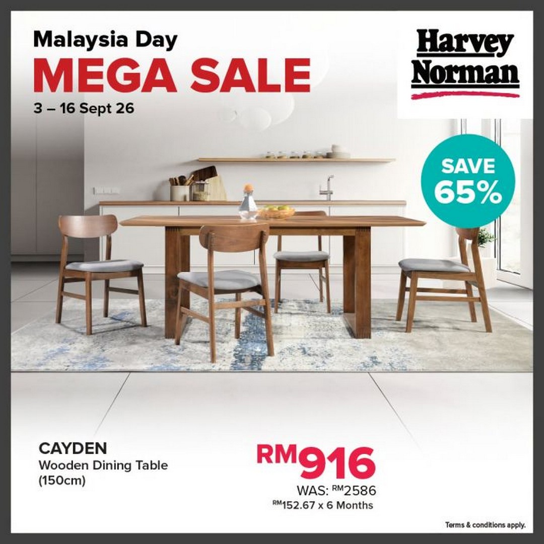 Harvey-Norman-Malaysia-Day-Mega-Sale-Up-to-70-OFF-11 3-16 September 2026: Harvey Norman Malaysia Day Mega Sale: Up to 70% OFF + Free Gift Cards Worth Up To RM9,000