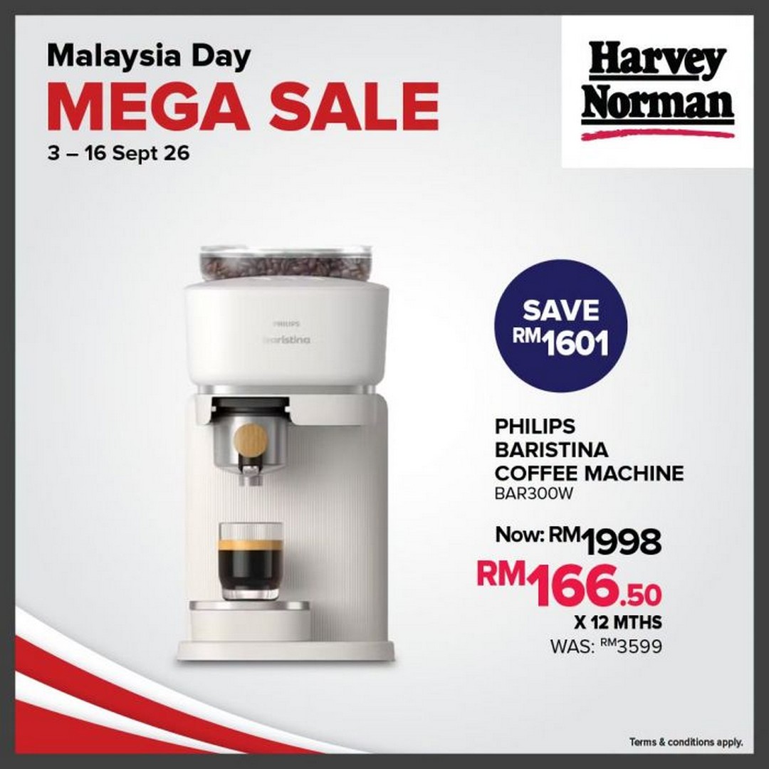 Harvey-Norman-Malaysia-Day-Mega-Sale-Up-to-70-OFF-3 3-16 September 2026: Harvey Norman Malaysia Day Mega Sale: Up to 70% OFF + Free Gift Cards Worth Up To RM9,000