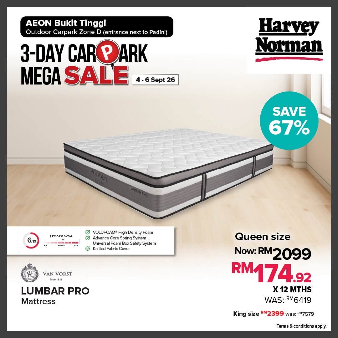 Harvey-Norman-Malaysia-Up-to-75-OFF-3-Day-Sale-13 4-6 September 2026: Harvey Norman Malaysia: Up to 75% OFF 3-Day Sale at AEON Bukit Tinggi Outdoor Carpark