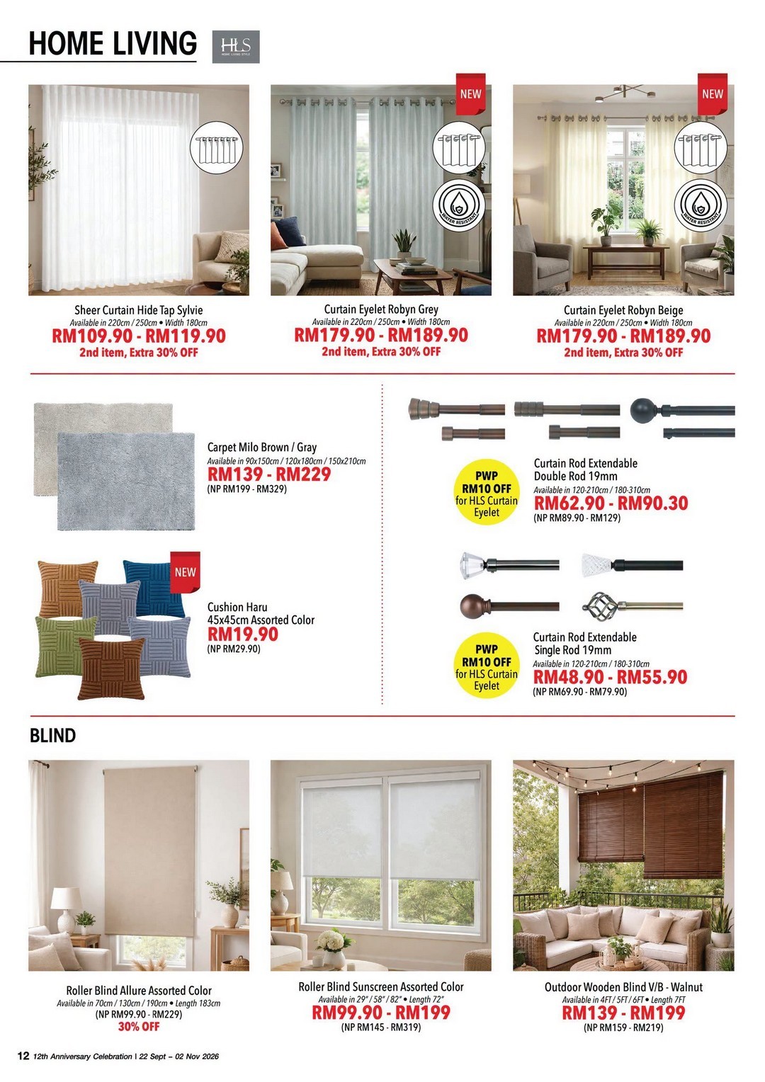 HomePro-Malaysia-12th-Anniversary-Sale-–-Up-to-60-Off-12 22 September–2 November 2026: HomePro Malaysia 12th Anniversary Sale – Up to 60% Off, RM400,000 Worth of Prizes, BNPL Savings & More