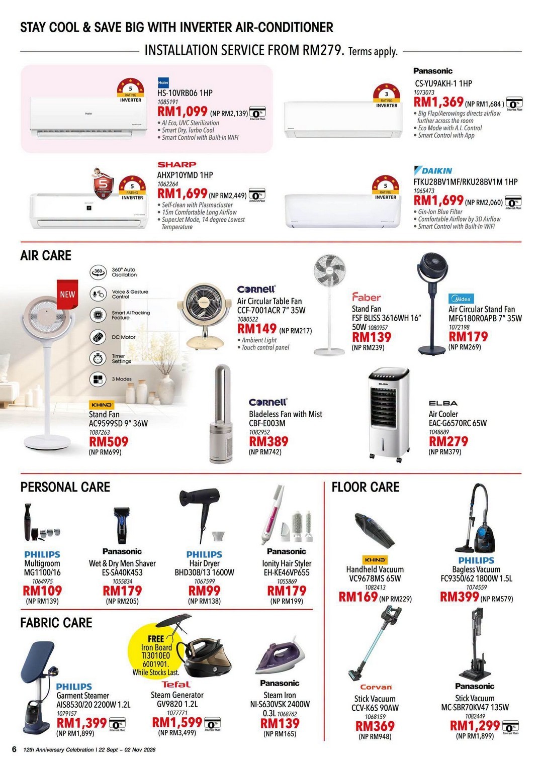 HomePro-Malaysia-12th-Anniversary-Sale-–-Up-to-60-Off-5 22 September–2 November 2026: HomePro Malaysia 12th Anniversary Sale – Up to 60% Off, RM400,000 Worth of Prizes, BNPL Savings & More