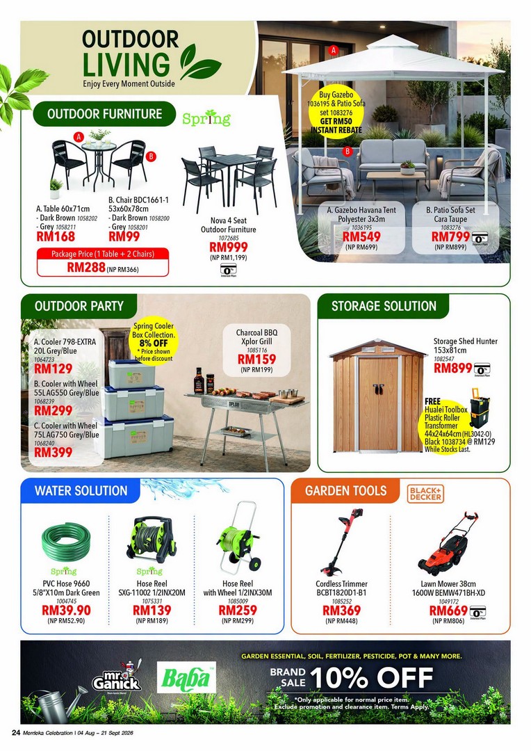 HomePro-Malaysia-Malaysia-Day-Sale-–-Home-Appliances-21 4 August–21 September 2026: HomePro Malaysia Malaysia Day Sale – Home Appliances, Furniture & Renovation Deals from RM229, 0% Instalment Up to 36 Months & More
