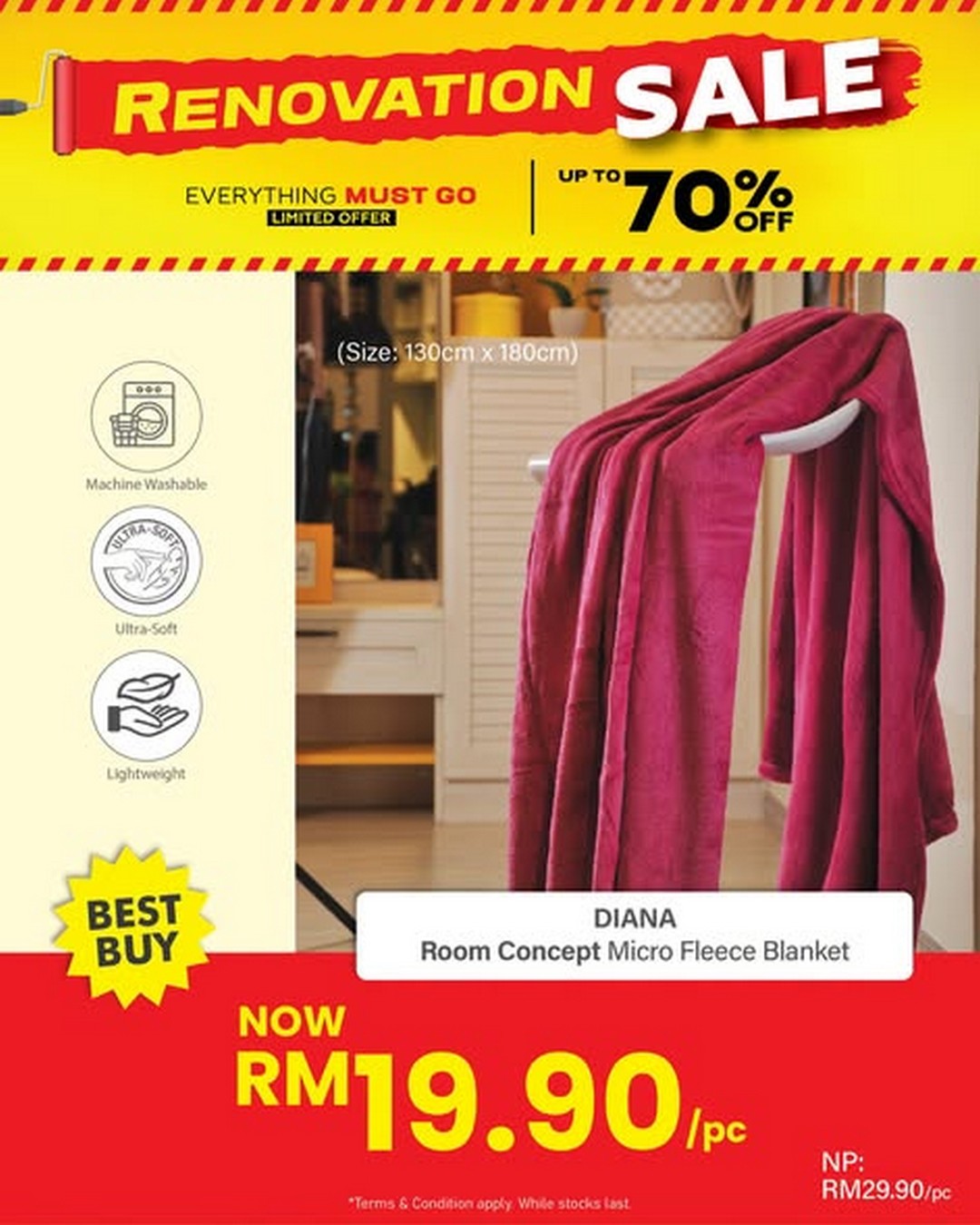 Homes-Harmony-Renovation-Sale-Up-to-70-Off-2 14 September 2026 onwards: Home’s Harmony Renovation Sale: Up to 70% Off Selected Home Essentials at 1 Utama Shopping Centre