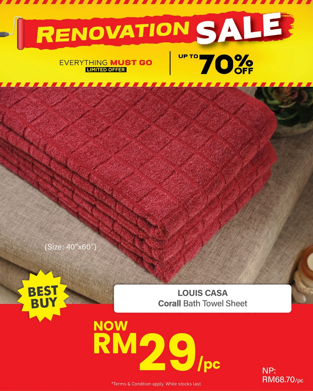Homes-Harmony-Renovation-Sale-Up-to-70-Off-5 14 September 2026 onwards: Home’s Harmony Renovation Sale: Up to 70% Off Selected Home Essentials at 1 Utama Shopping Centre