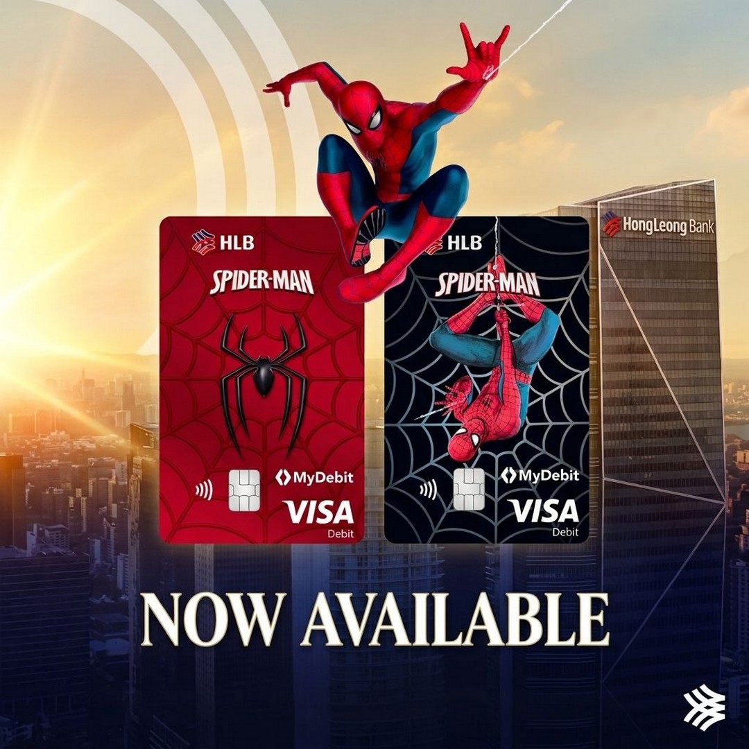 Hong-Leong-Bank-Promotion-Limited-Edition 7 August-31 December 2026: Hong Leong Bank: Promotion: Limited-Edition HLB x Spider-Man Brand New Day Debit Card Available Nationwide