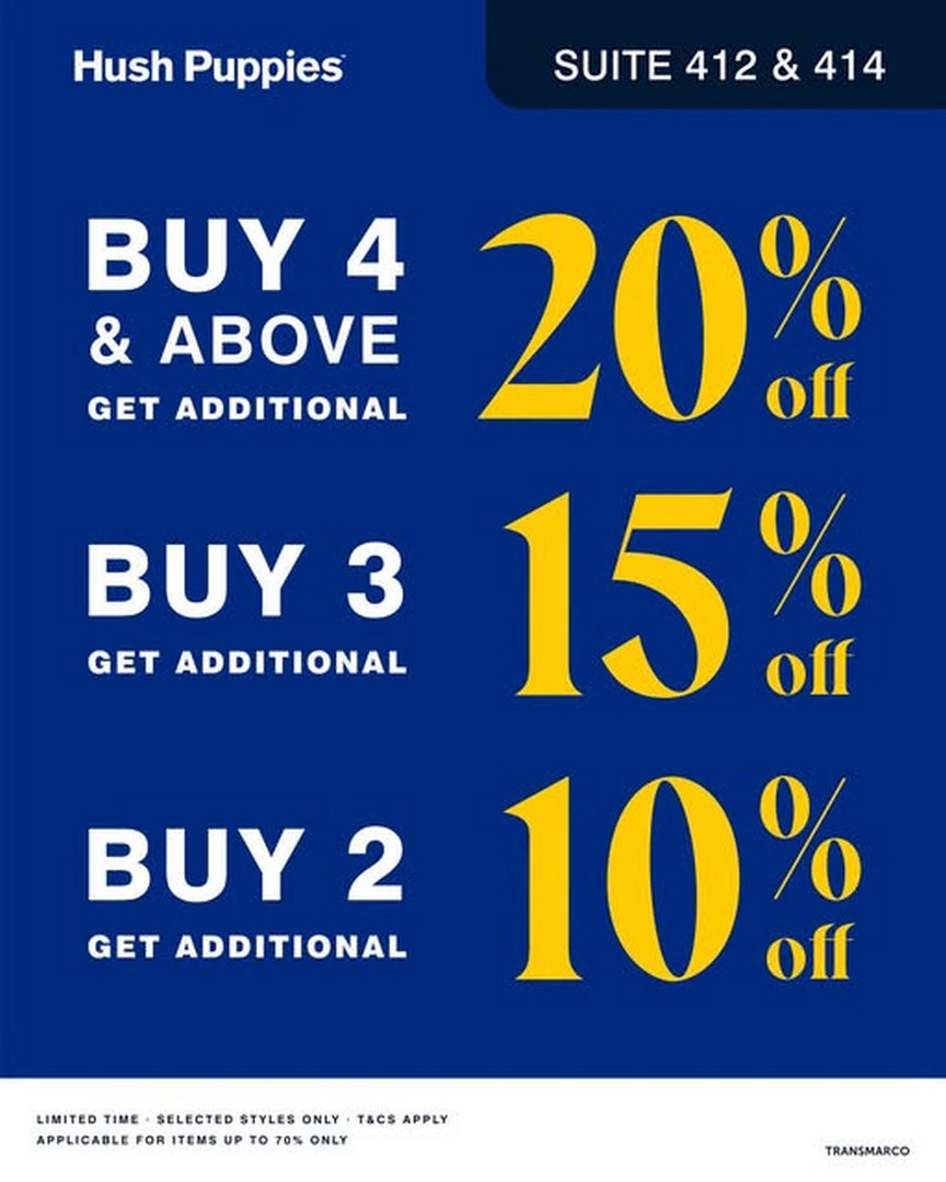 Hush-Puppies-Special-Sale-at-Genting-Highlands-Premium-Outlets 10-13 September 2026: Hush Puppies Special Sale at Genting Highlands Premium Outlets – Enjoy Up to Additional 20% Savings on Selected Items
