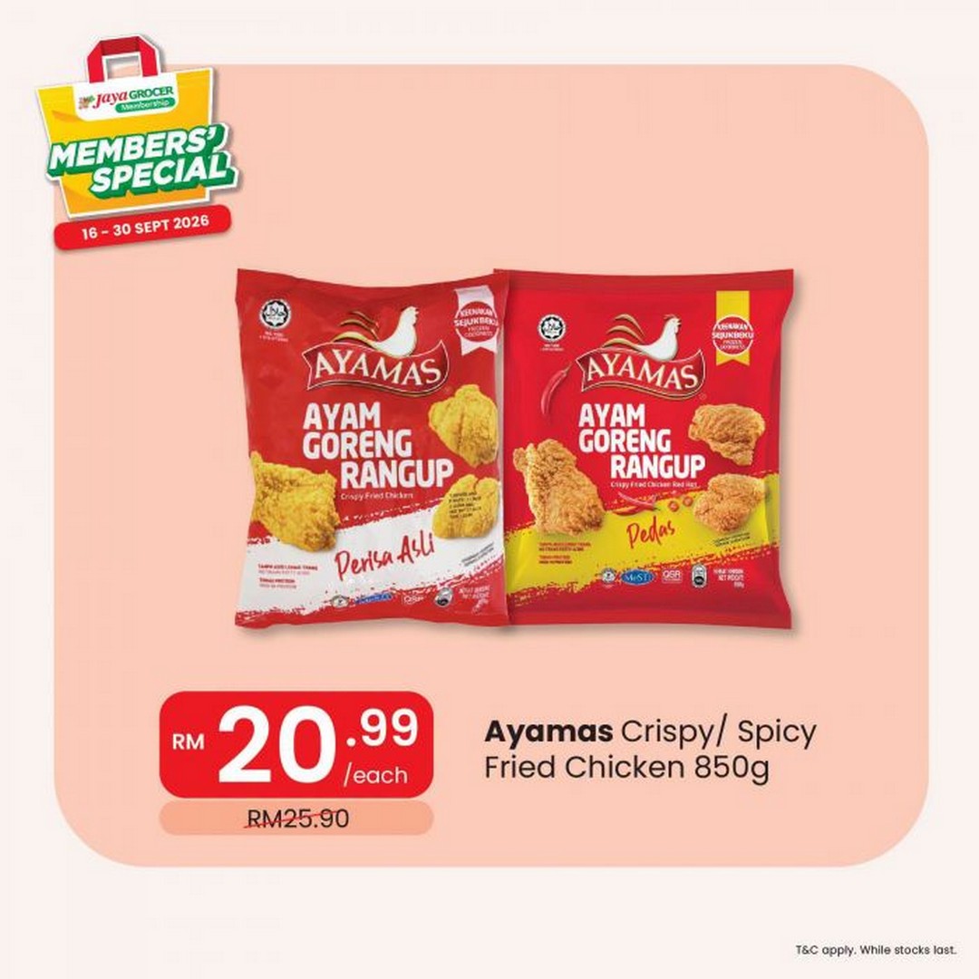 Jaya-Grocer-Members-Special-Promotion-Member-Deals-9 16-30 September 2026: Jaya Grocer Members’ Special Promotion, Member Deals from RM4.49 on Groceries, Fresh Produce and More